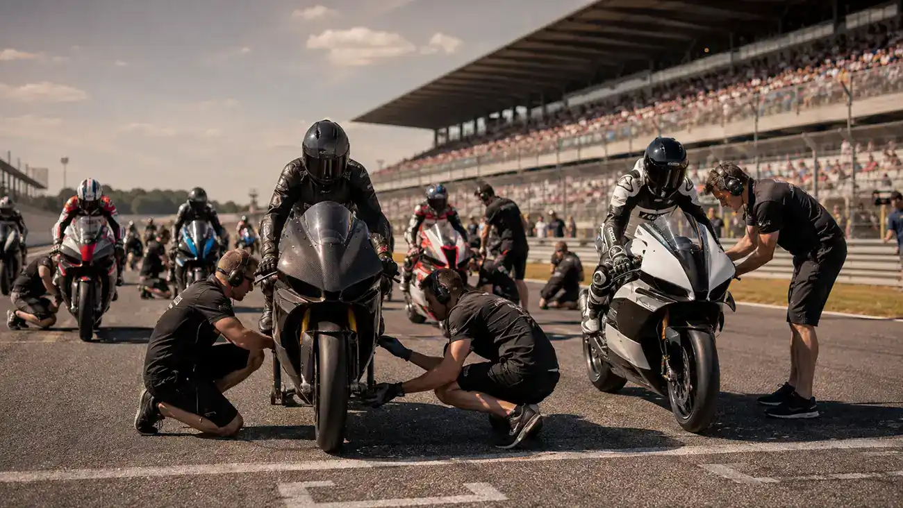 Griglia di partenza della Sprint Race MotoGP il sabato pomeriggio